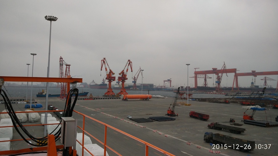 天津安裝門(mén)式起重機(jī)安全監(jiān)控系統(tǒng)照片一